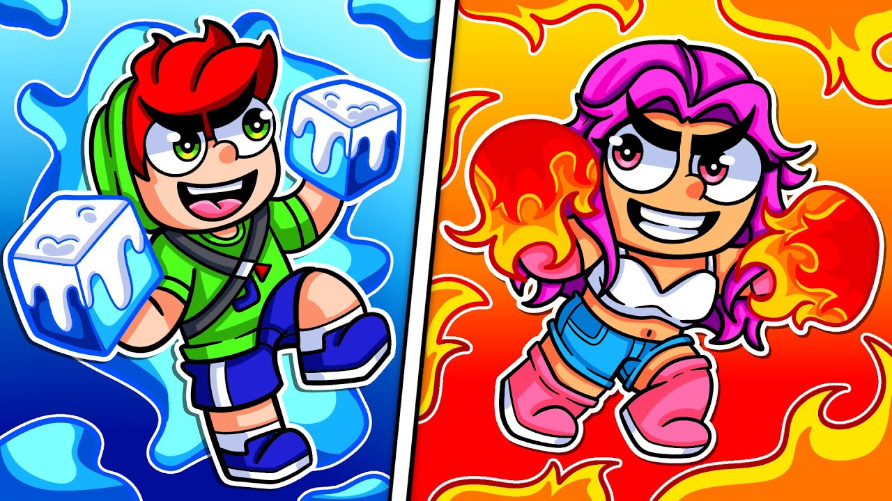 ESSA MENINA ME ROUBOU!! ELEMENTOS DA NATUREZA NA BATALHA DO ROBLOX!! (Card Battles)