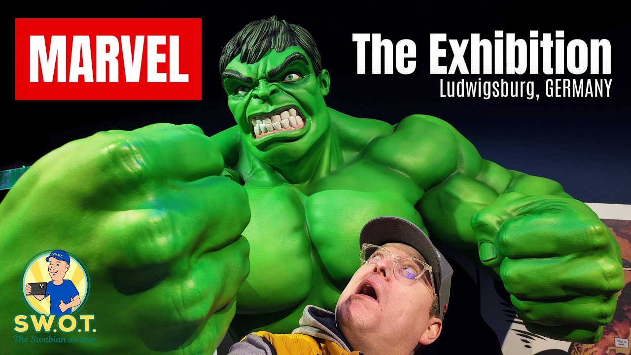 MARVEL - THE EXHIBITION #vlog #swot #disney #swabianontour #spiderman #ironman #heroic 
