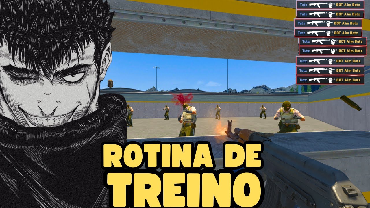 Rotina de TREINO no CS2 - Dicas (Raw Input, Agilidade, Flick, TAPS)