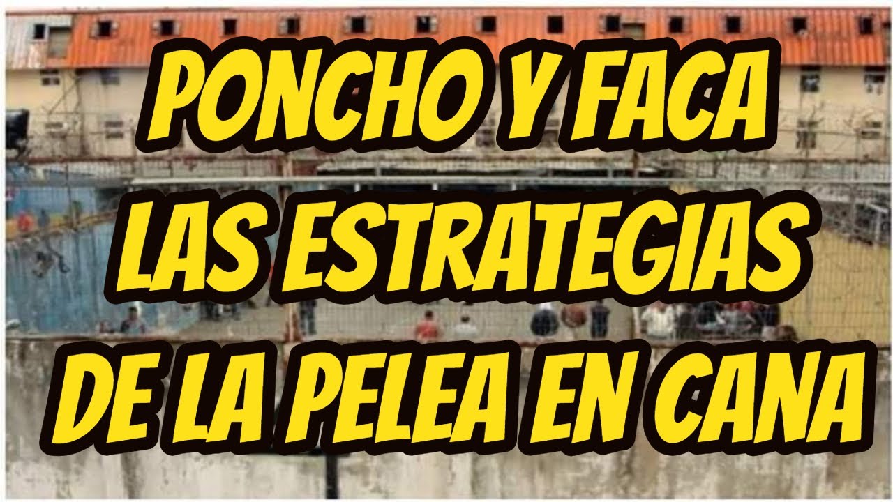 Poncho, faca y punta asi se p3l3a
