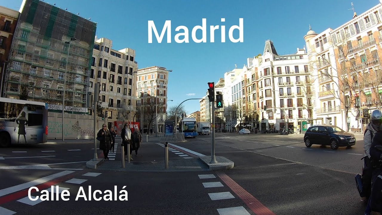 [4k] 🇪🇸Madrid: Walking Calle Goya, Alcalá and Lagasca in the beautiful city of Madrid!