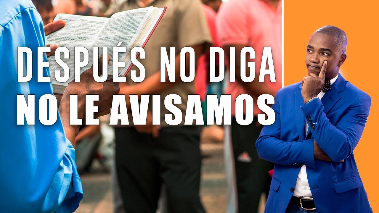 DESPUÉS NO DIGA QUE NO LE AVISAMOS - Fabio Fory 2022 - Evangelismo Adventista