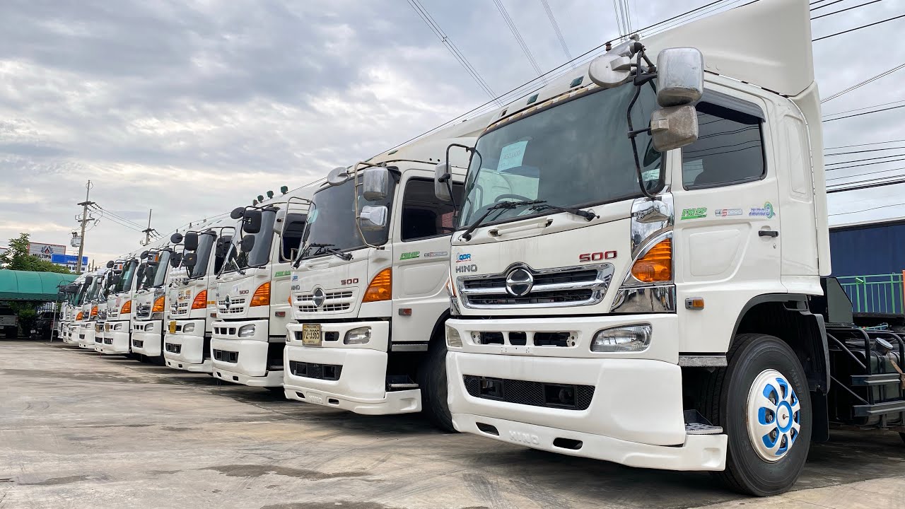 รีวิวรวมหัวลาก HINO ซีรี่ย์500 ราคาเริ่มต้น800,000บาทใช้เงินออกรถ50,000 บาท จบพร้อมวิ่งงานจร้า