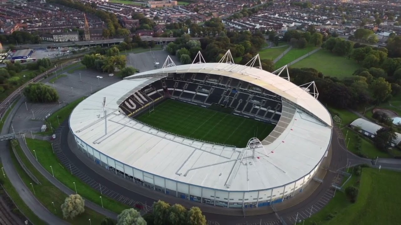 MKM Stadium Hull (KC Stadium) Drone flight.