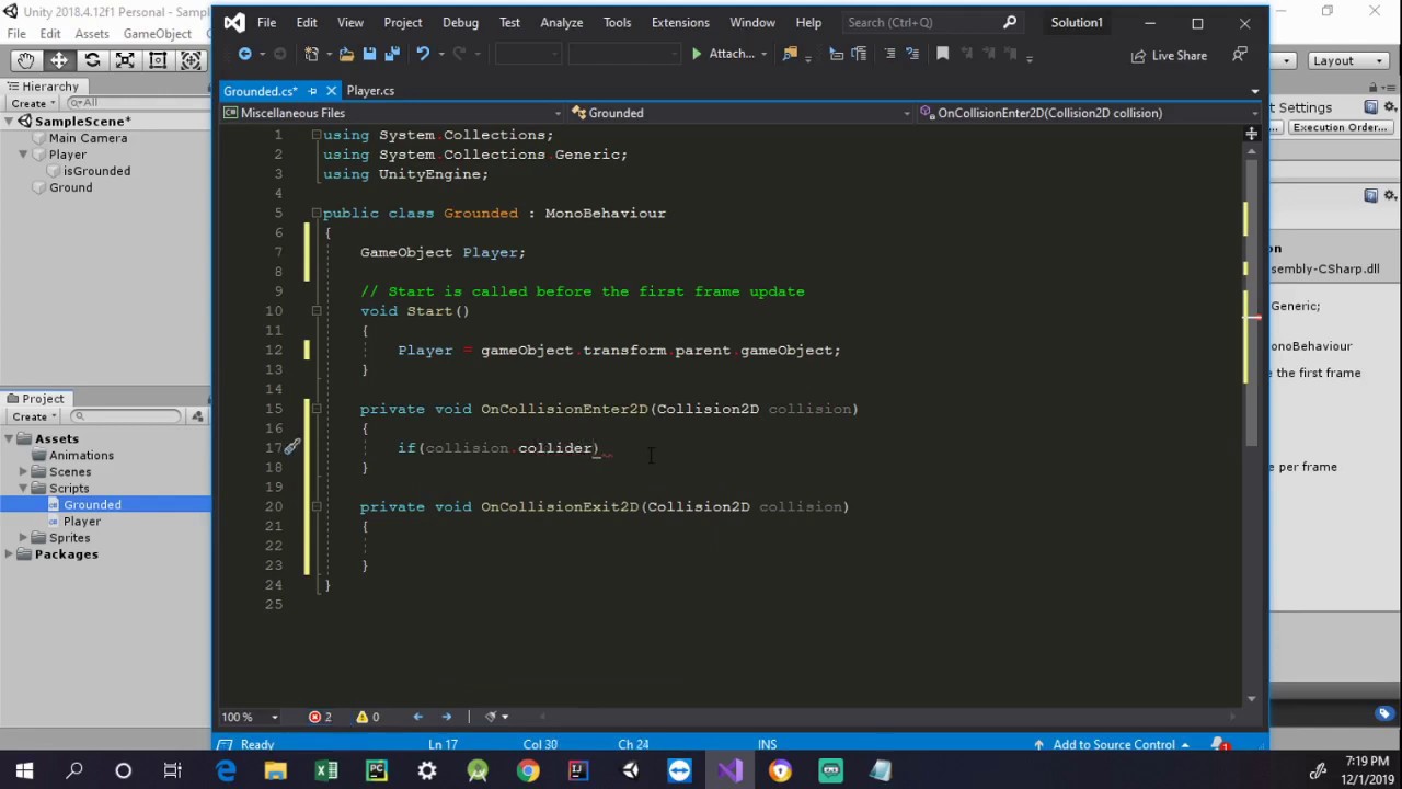 Criando um jogo na Unity - como movimentar o personagem, metodo completo.