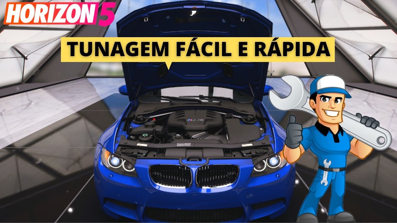Como Tunar Certo e Rápido Qualquer Carro - Forza Horizon 5