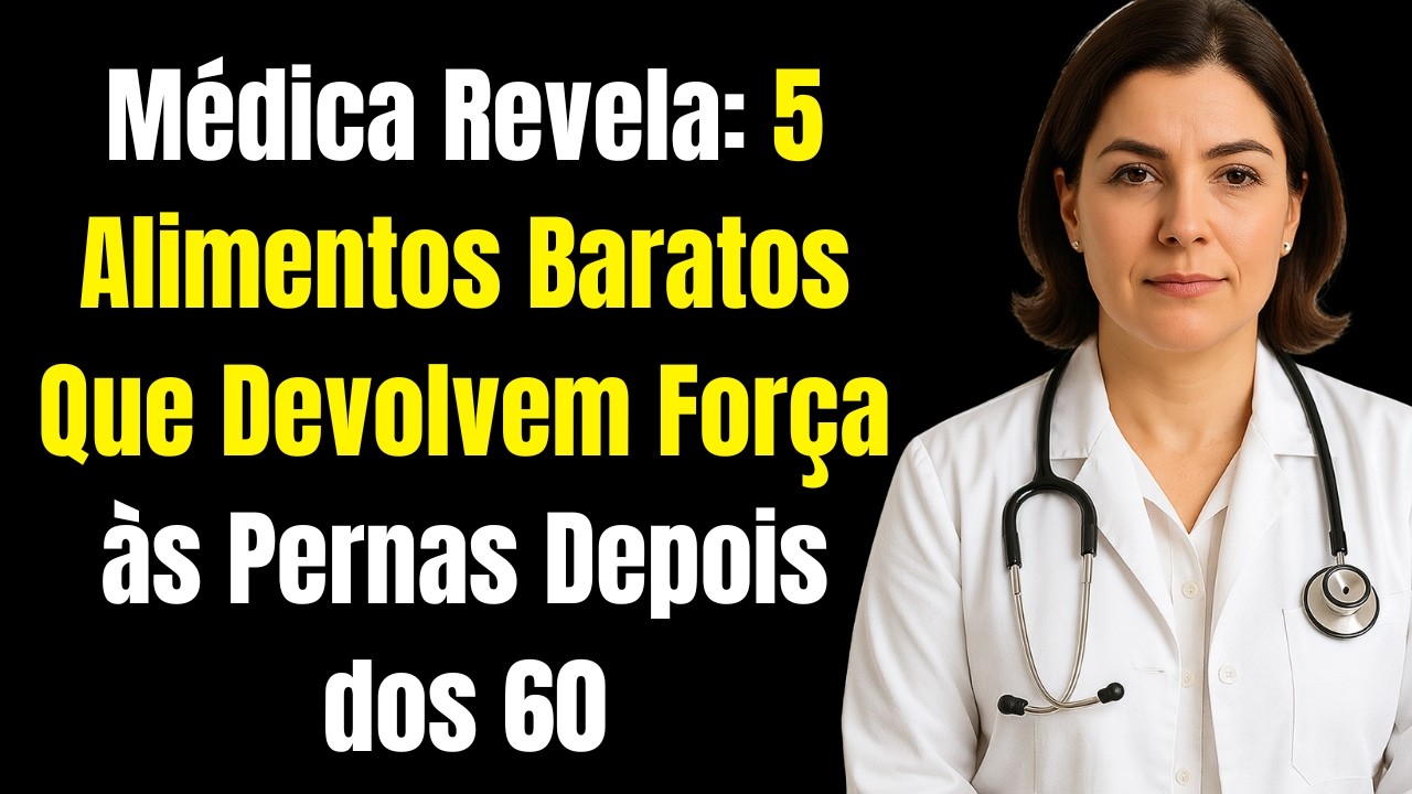 Suas Pernas Estão Fracas? Coma Isso Todo Dia | Dra. Márcia Oliveira