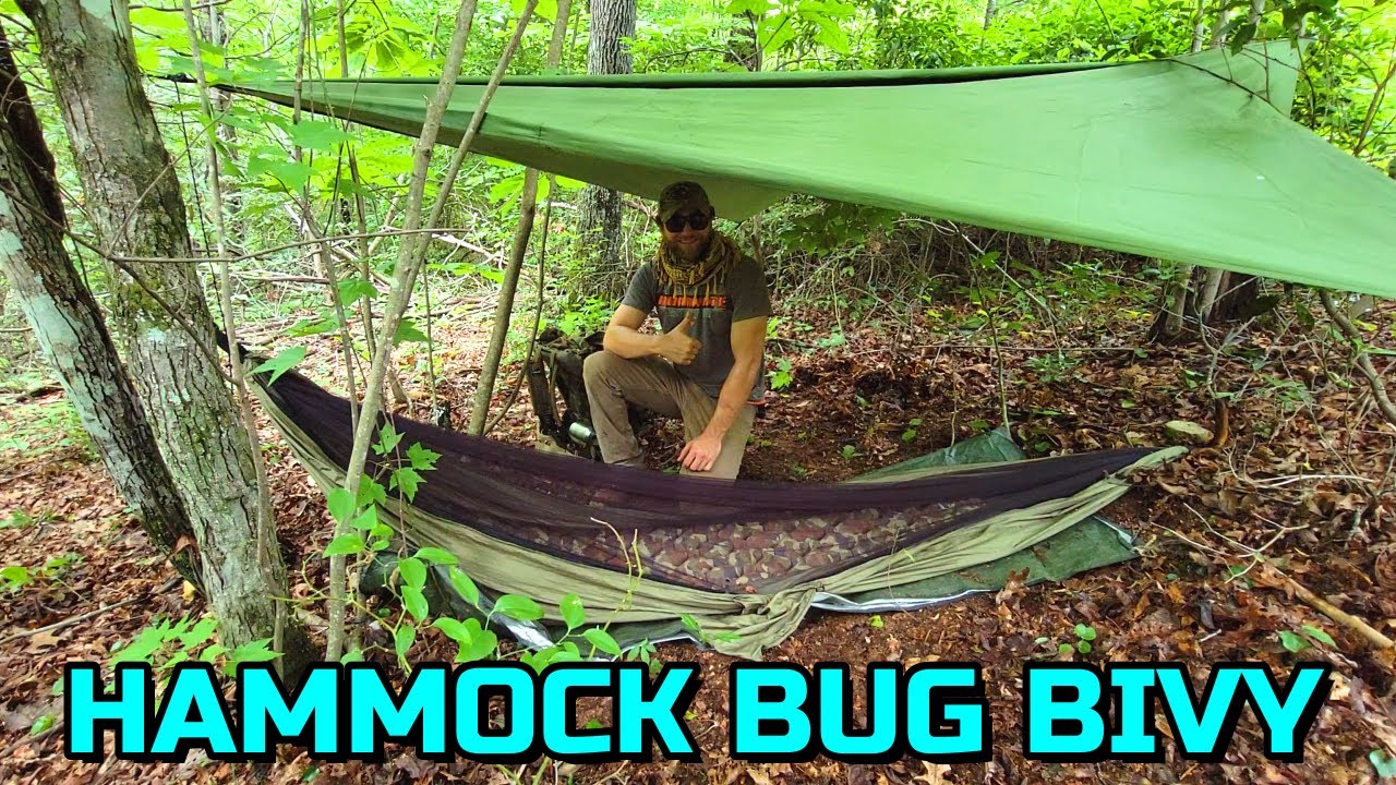 Using A HAMMOCK As A BUG BIVY | Solo Camping In The Mountains