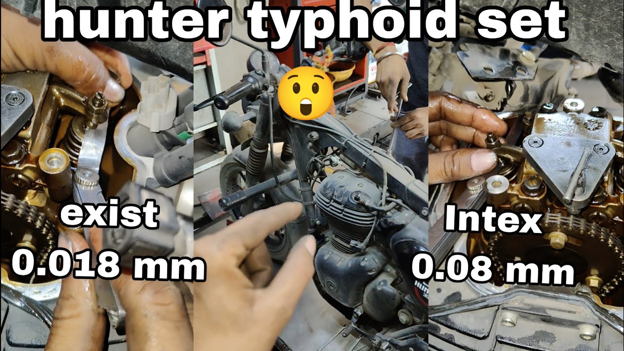 ​Hunter 350 Tappet Setting: Tik-Tik Sound Khatam! 🛠️  | jmt Motorcycles 