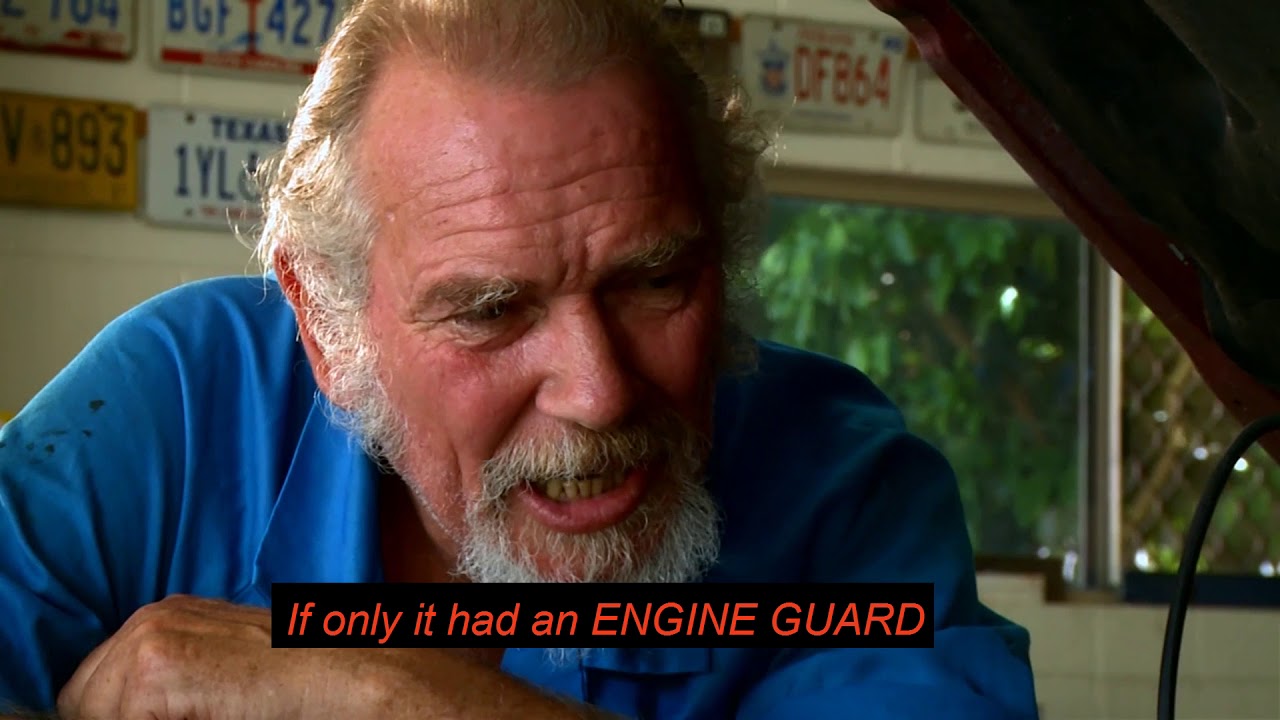 Engine Guard Ad With Captions