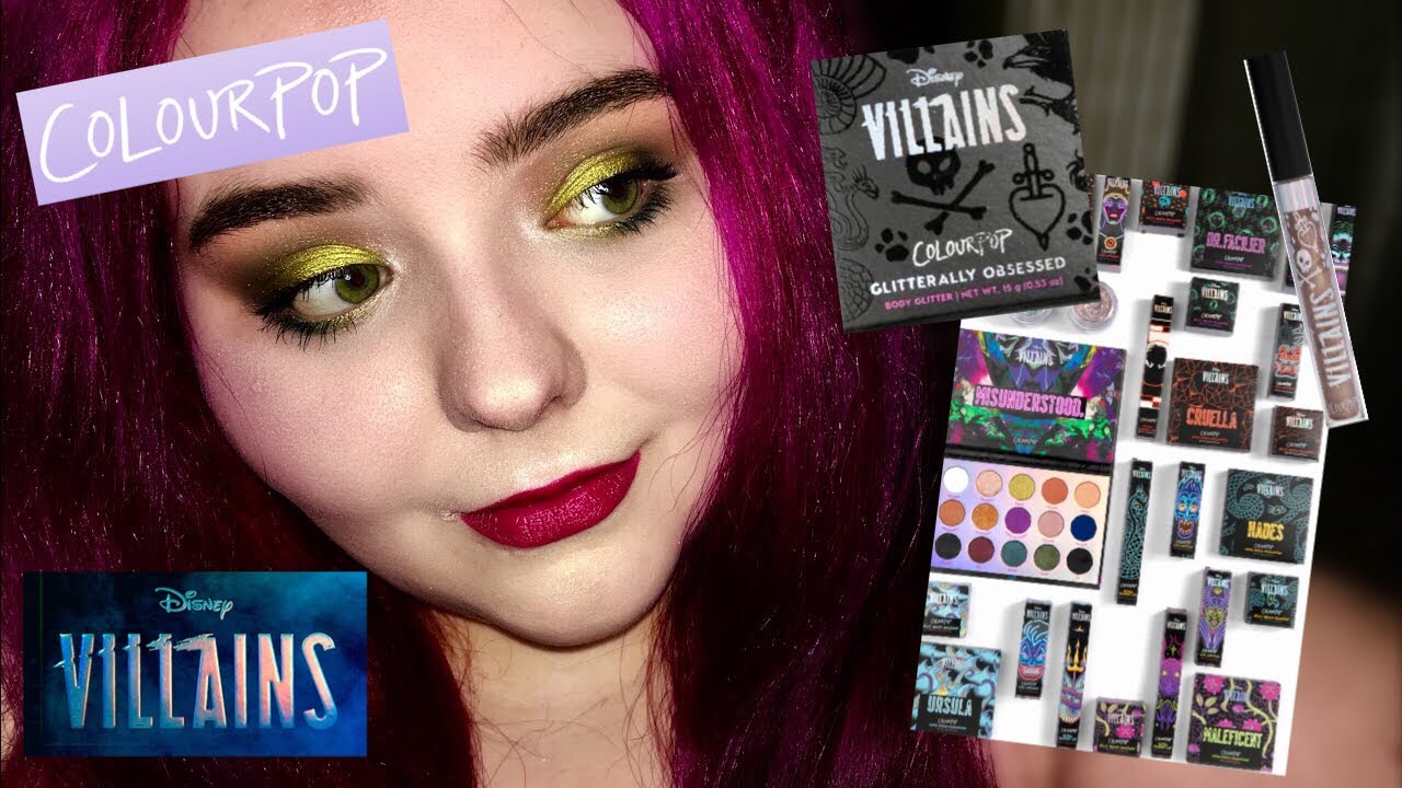 COLOURPOP DISNEY VILLAINS COLLECTION