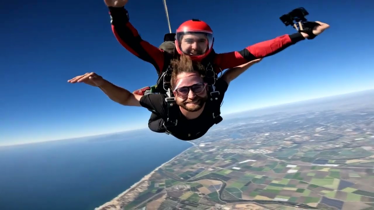World's Highest Tandem Skydive from 18,000 Feet