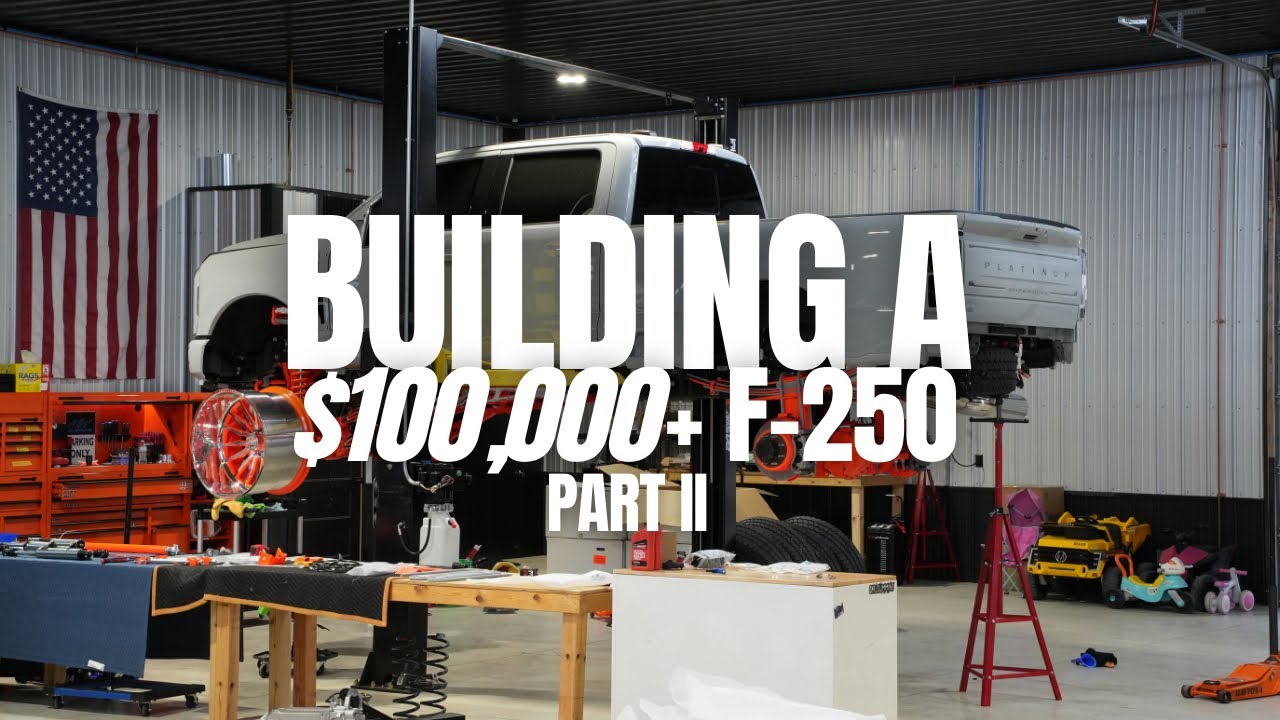 Установка 10-дюймового лифта на мой Ford F250 2025 года | Часть 2