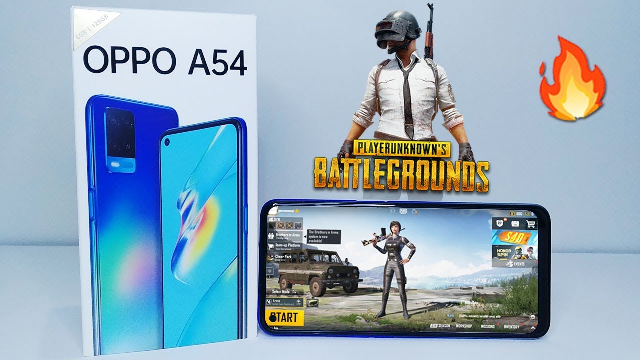 Oppo A54 PUBG Gaming Test with Gameplay Review ⚡