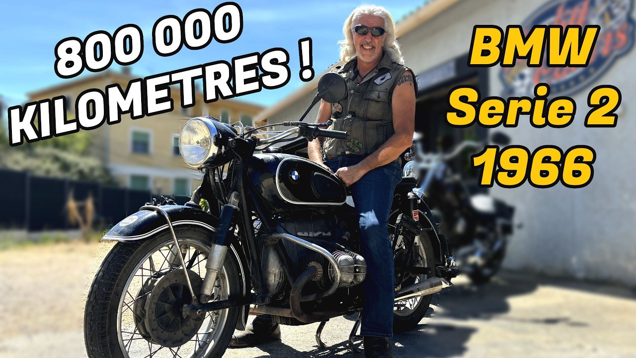 SA MOTO TOTALISE 800 000 KILOMETRES ! BMW série 2 de 1966