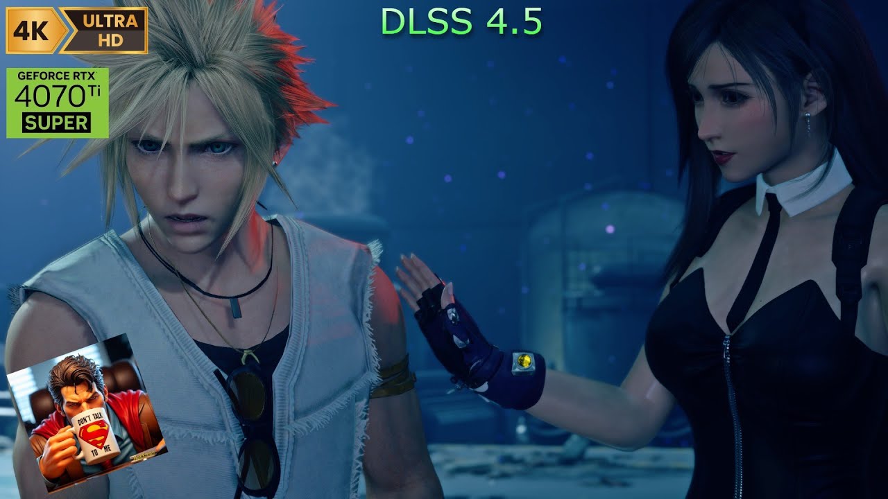 FINAL FANTASY VII REBIRTH - RTX 4070 Ti Super - DLSS 4.5 (%66) [4K/60fps/HDR]