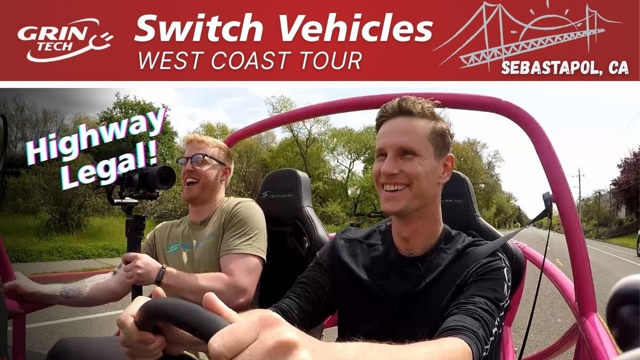 Сертифицированные электромобили, созданные студентами! Визит Аарона в Switch Vehicle и их образов...