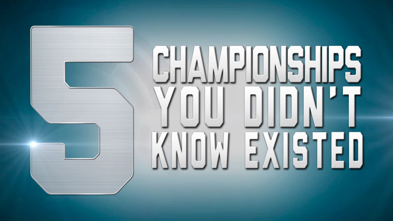 5 vergessene Championtitel: WWE 5 Things &ndash; 13. Mai 2015
