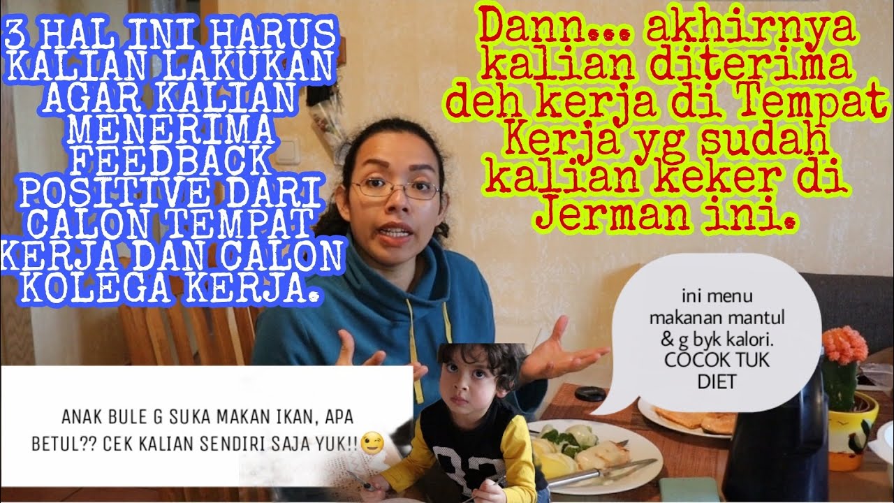 3 TIPS AGAR TERIMA FEEDBACK POSITIVE DARI CALON TEMPAT KERJA & KOLEGA DI JERMAN