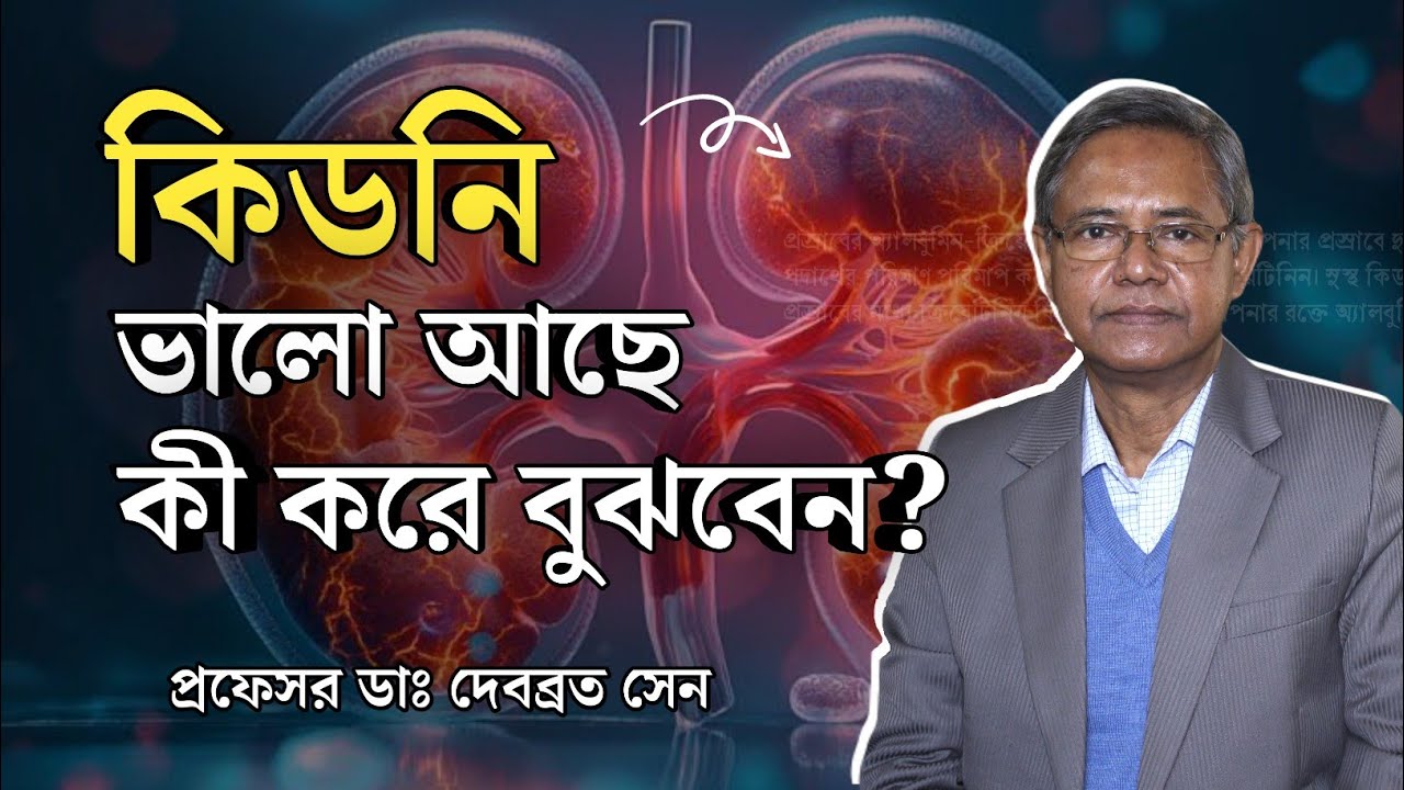 কিডনি ভালো আছে বোঝার উপায় কি? | How to know if your kidneys are functioning fine?