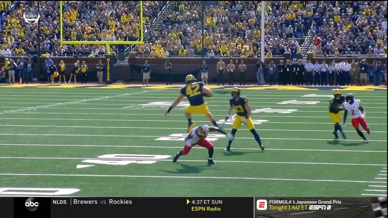 2018 Michigan Football Highlights v Maryland