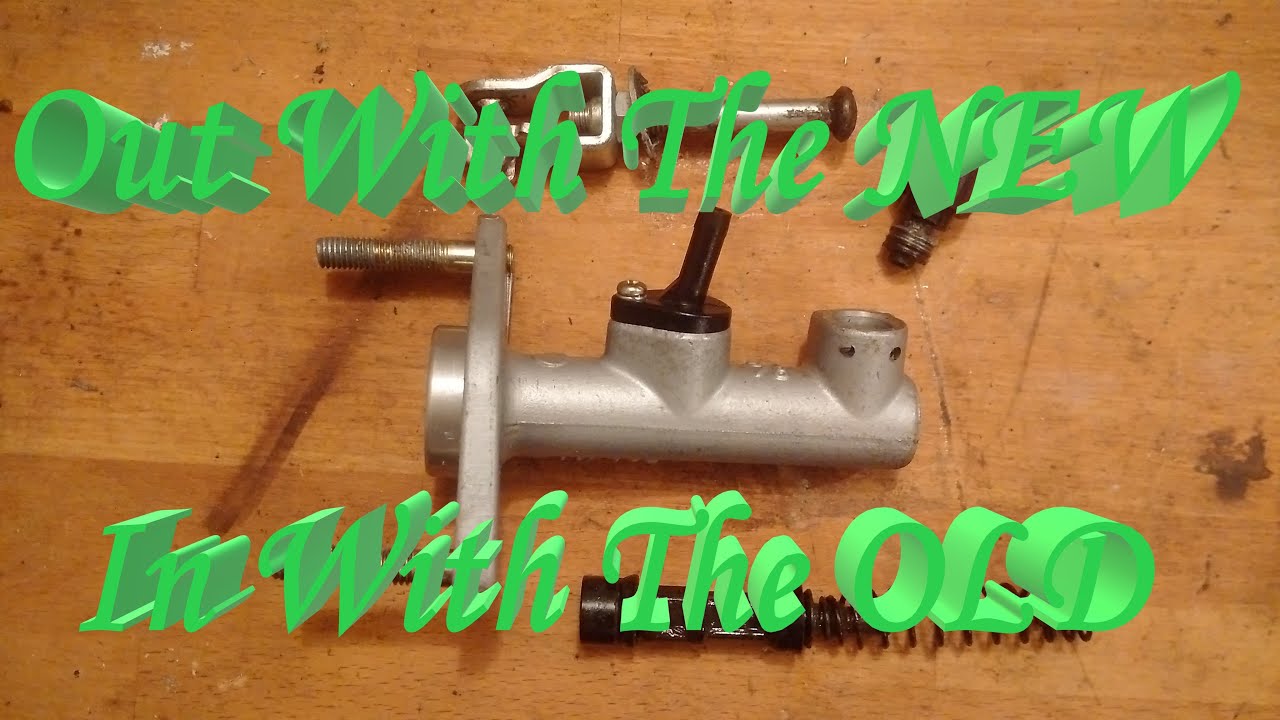 Mixing Old / New Honda Fit Clutch Master Cylinder  Part 14 to Make One that Doesn't Leak