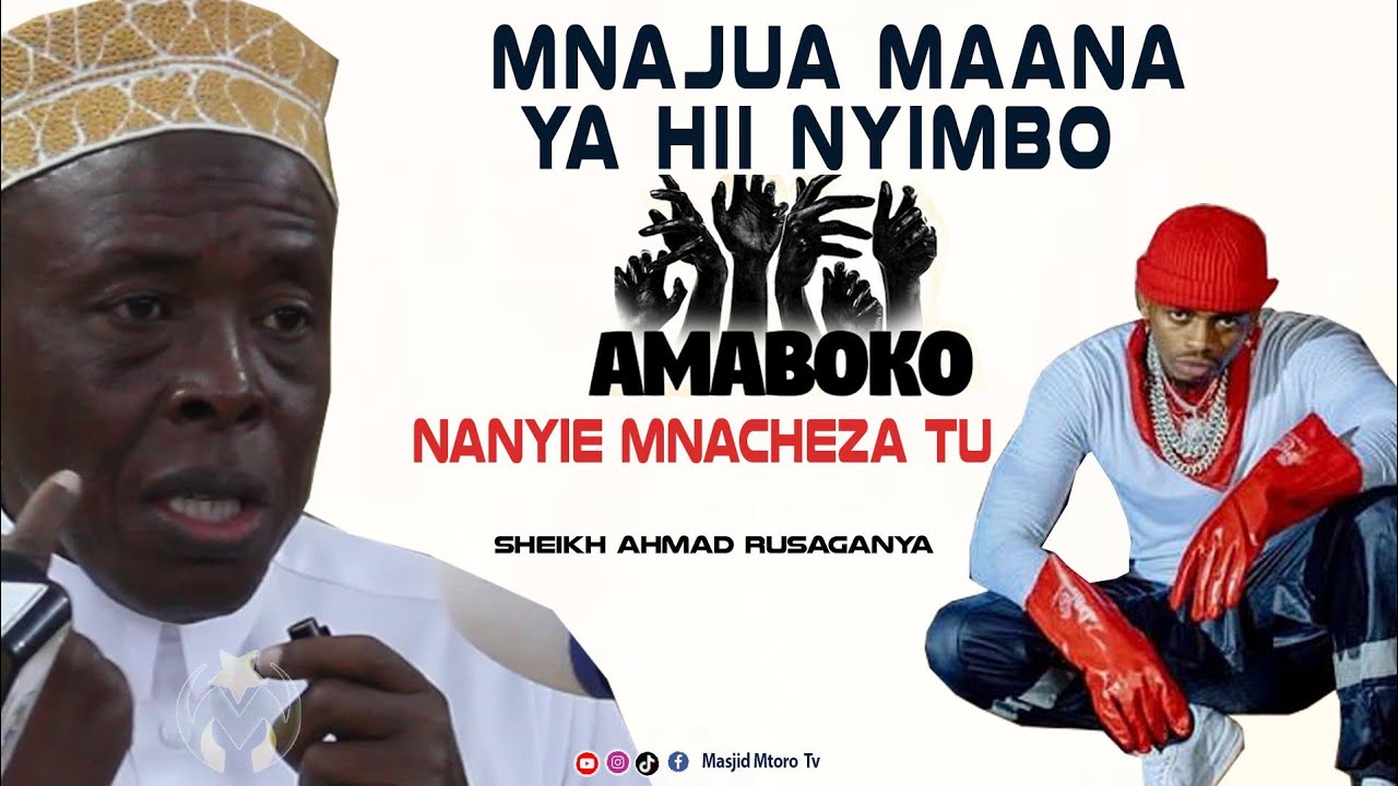 SHEIKH RUSAGANYA AUCHAMBUA WIMBO WA DIAMOND AMABOKO | HUU NI UPUUZI MTUPU | TUFANYENI YENYE KHERI