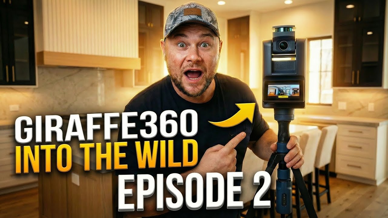 Giraffe360 Camera Field Test: Scanning a 5,000 Sq Ft House (No Prep!)