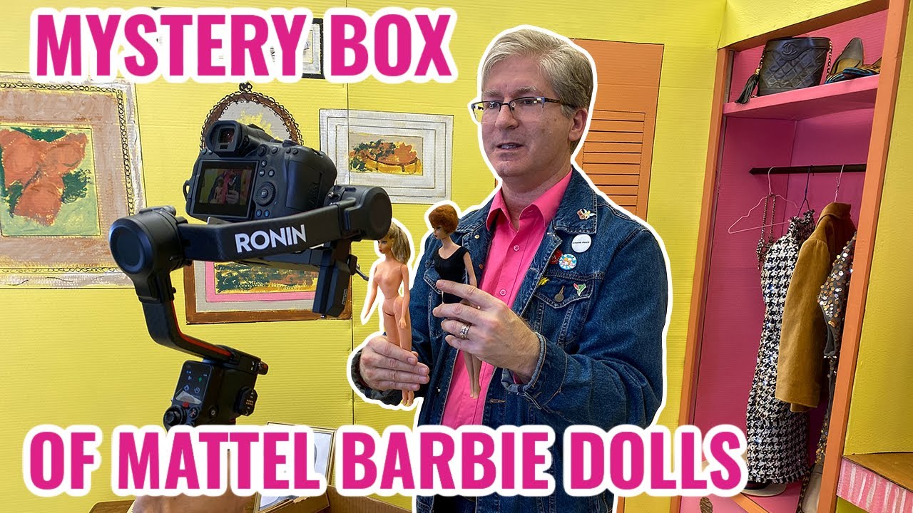 РАСПАКОВКА ЗАГАДОЧНОЙ КОРОБКИ 📦 С ВИНТАЖНЫМИ КУКЛАМИ MATTEL БАРБИ | ДОМ МЕЧТЫ БАРБИ В НАТУРАЛЬНУЮ...