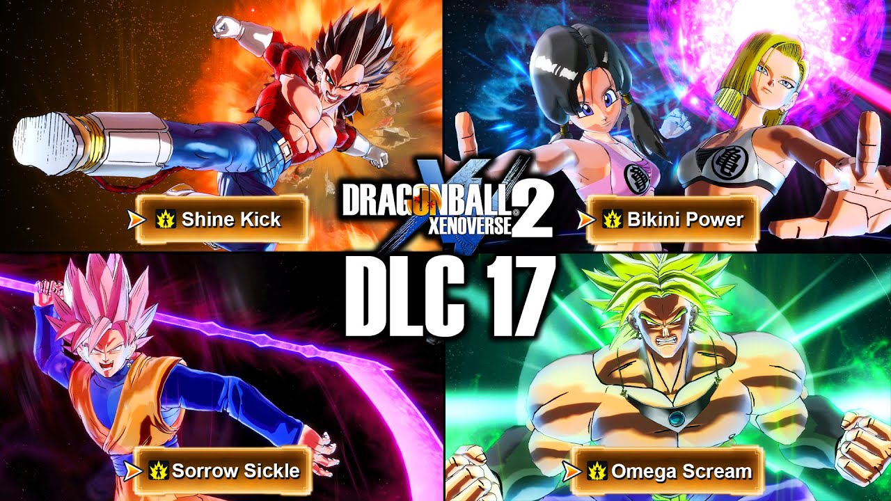 How To Unlock ALL New DLC 17 Custom Characters! - Xenoverse 2 Partner Skills & Costumes Gameplay