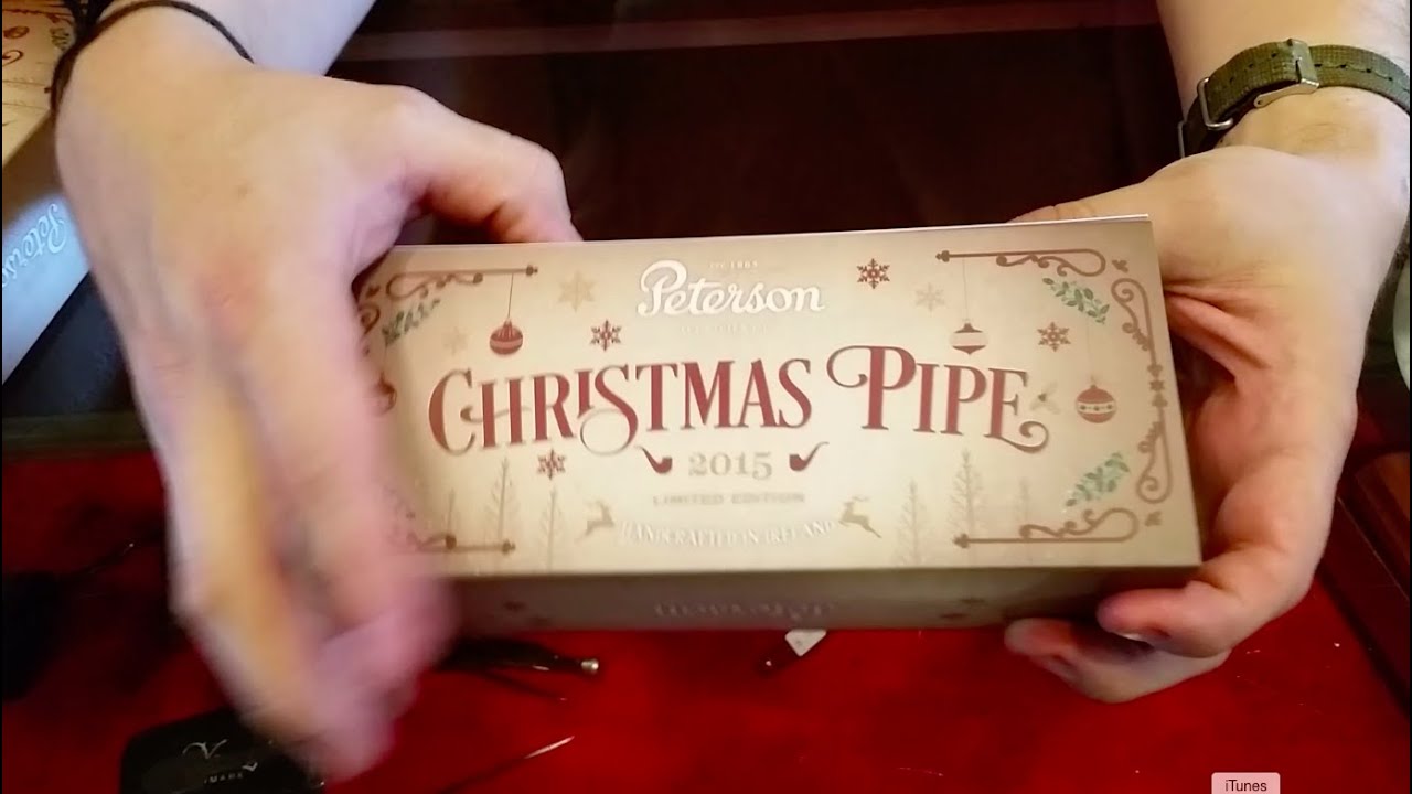 Unboxing Peterson 2015 Christmas Pipes!