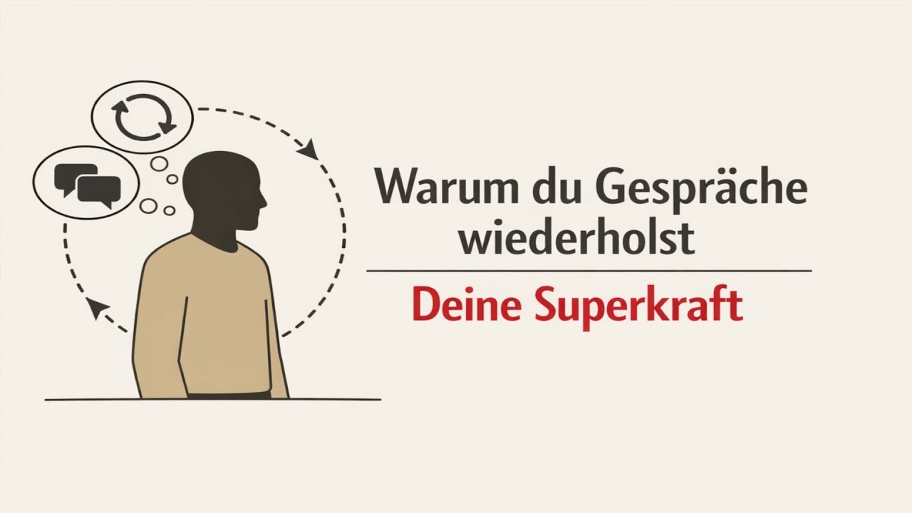 Warum du Gespräche wiederholst (Es ist deine Superkraft)