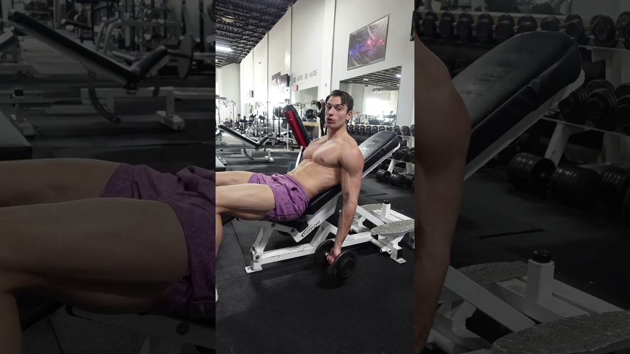 Incline Dumbbell Curl Tip!