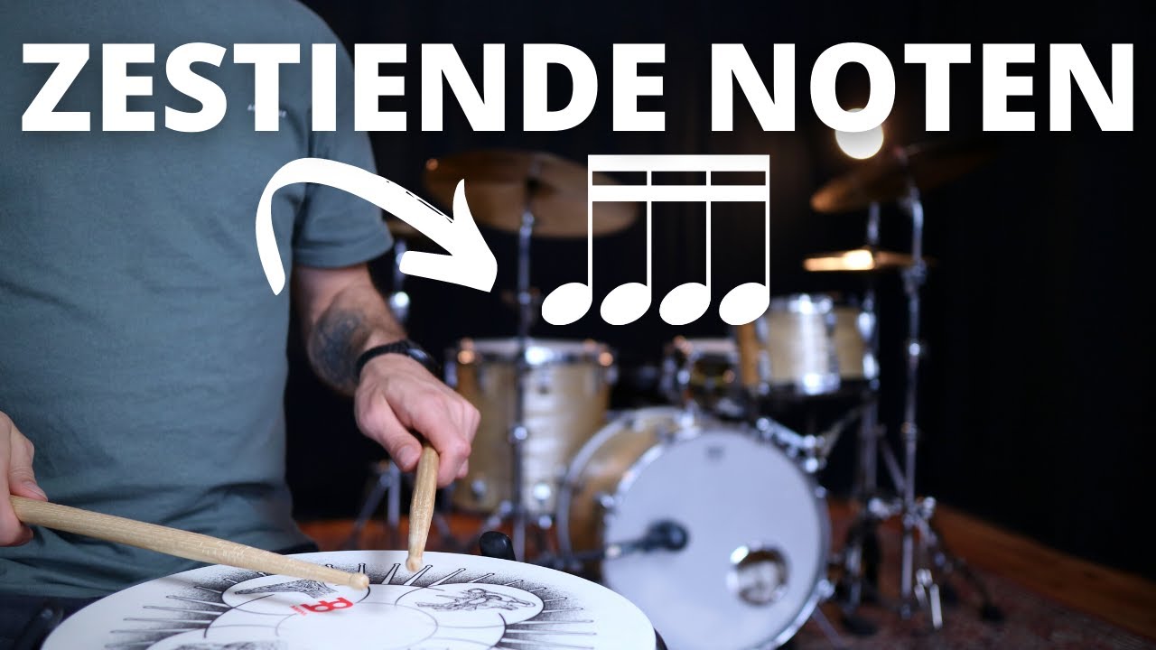 Noten Lezen voor Drummers (ZESTIENDE) | DRUMLES