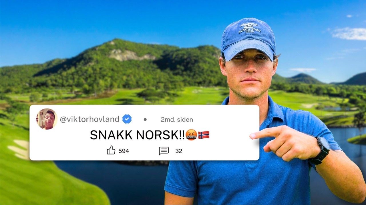 MAJOR GOLF ER TILBAKE P&Aring; NORSK (i Thailand)
