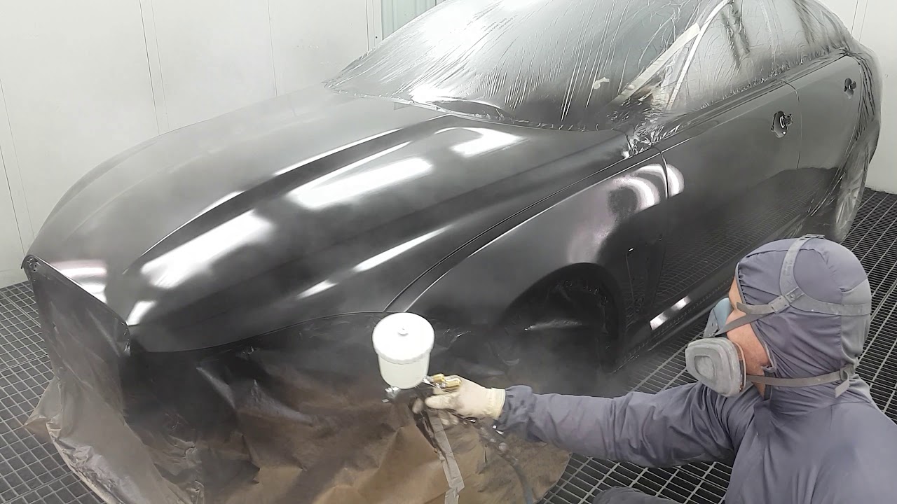 Paint Jaguar XF, Clear coat Standox K9510, gun Iwata ws400 1.4 HD