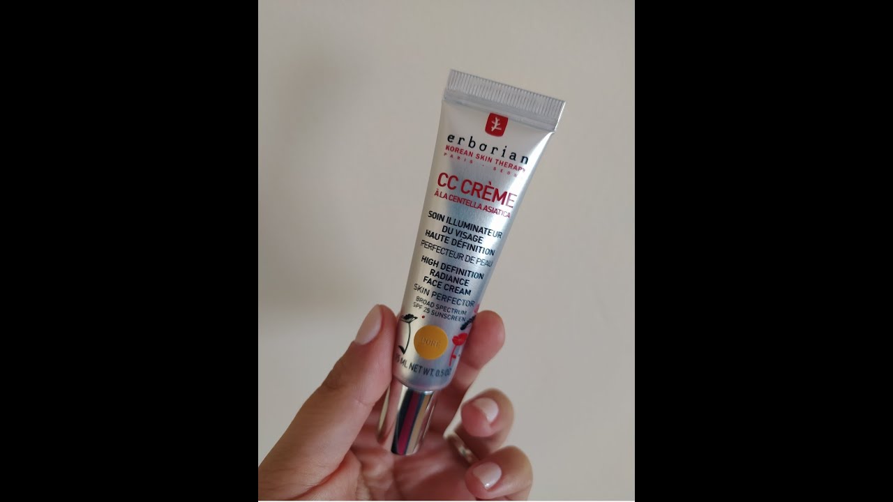 CC cream con centella asiática de erborian...¡la probamos!