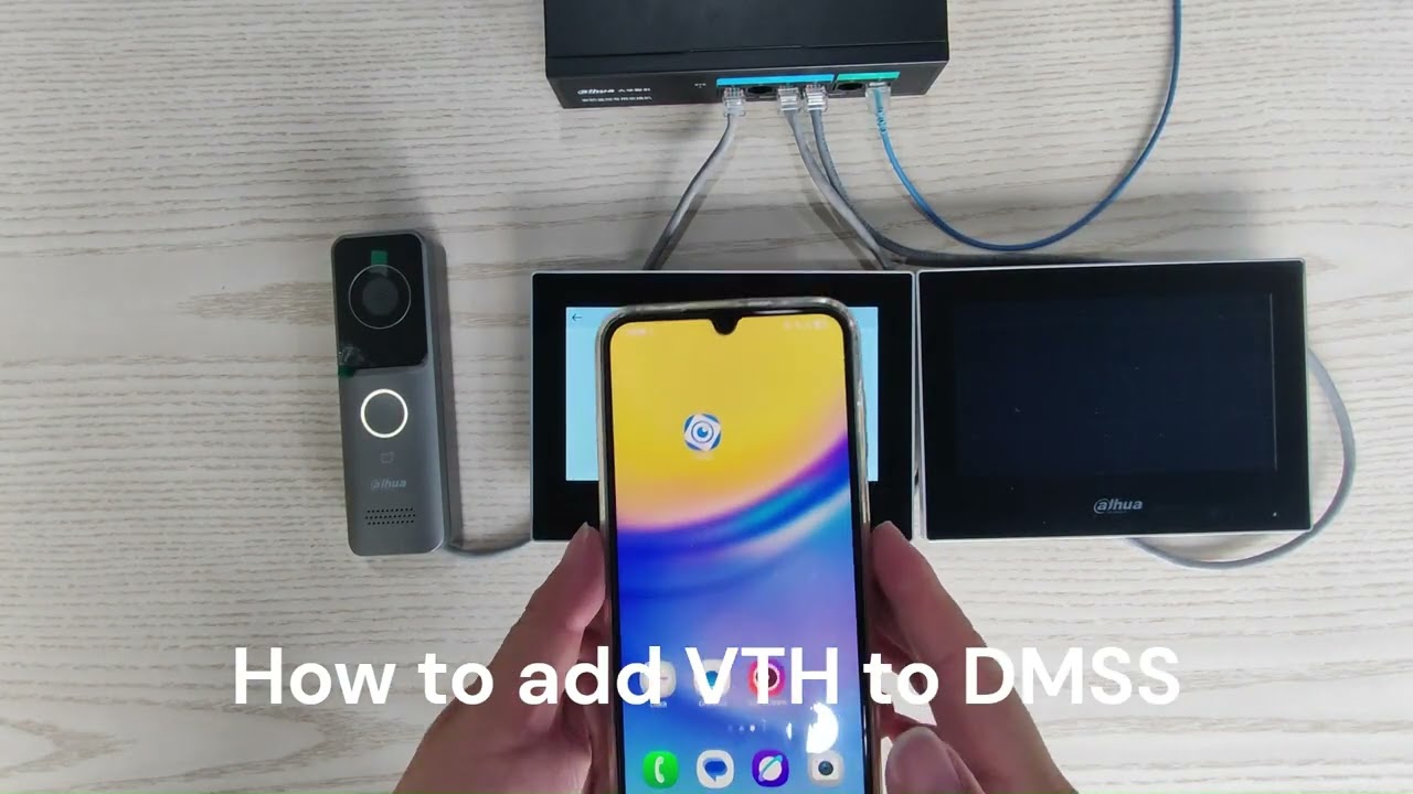 how to congfig Dahua VTO work with VTH, Add sub VTH, Add sub VTO.