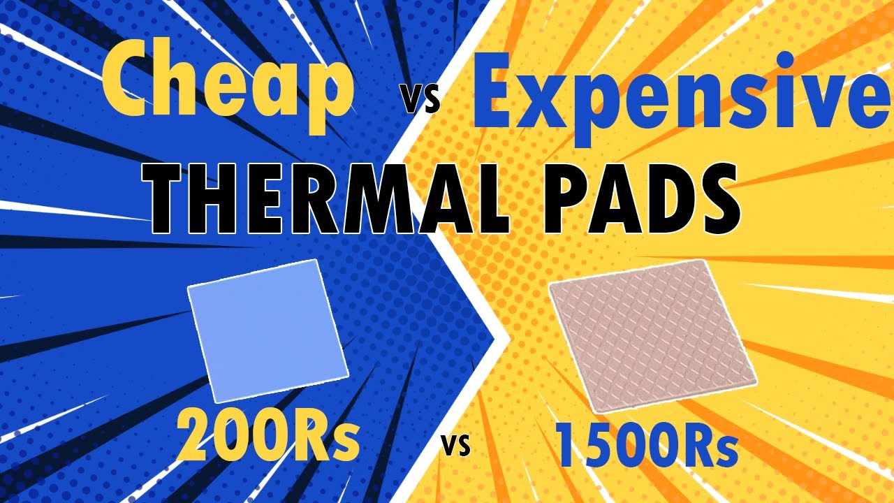 Cheap Vs Expensive Thermal Pads , HUGE DIFFERENCE || In Hindi