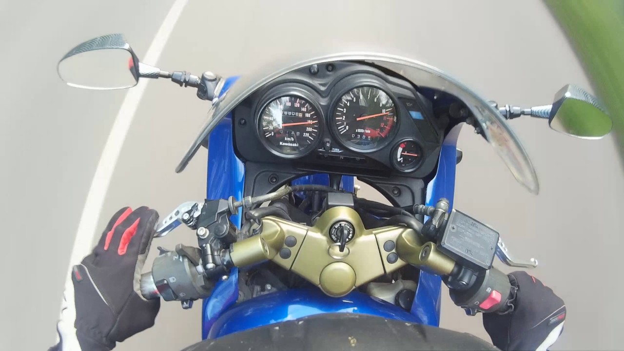 Kawasaki gpz 500 max speed