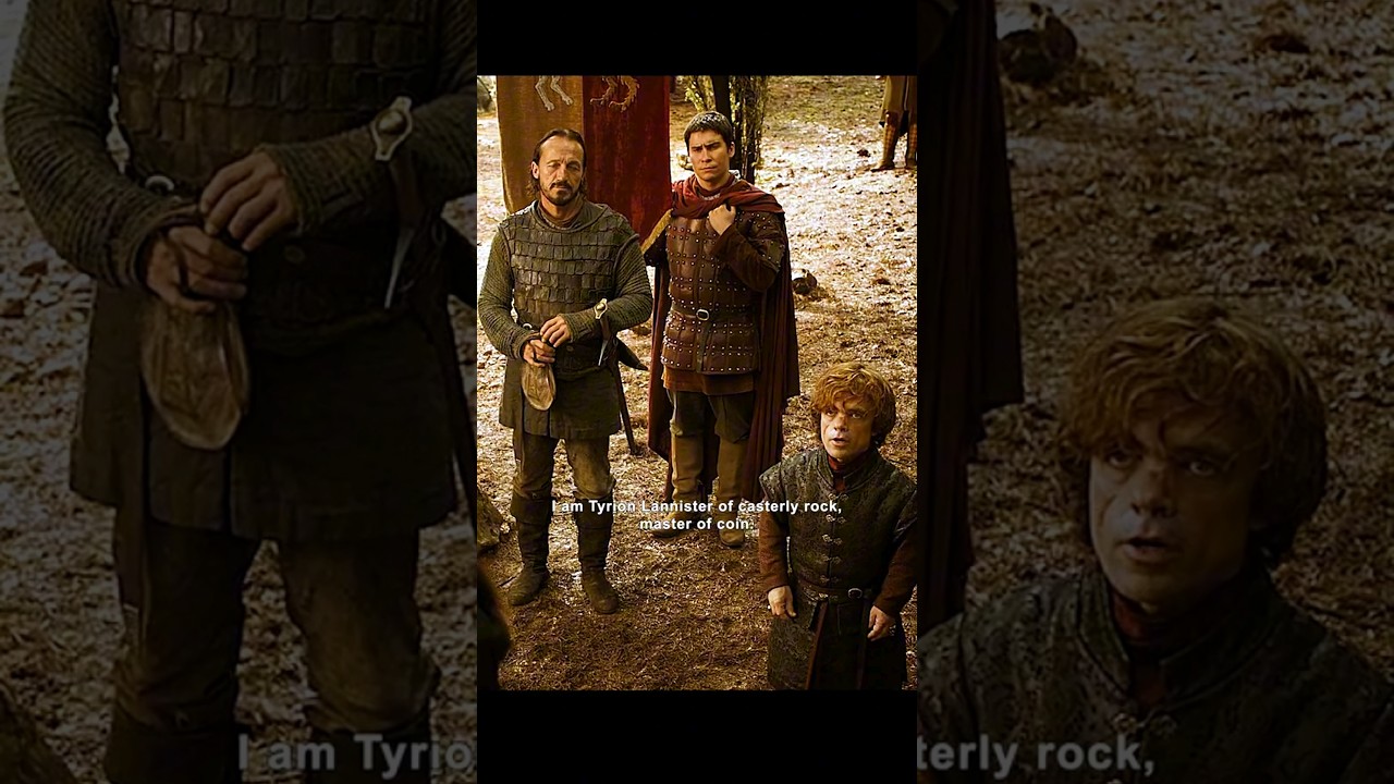 Sam Tyrion powitał księcia Dorne. #gameofthrones #tyrionlannister #bronn #podrickpayne