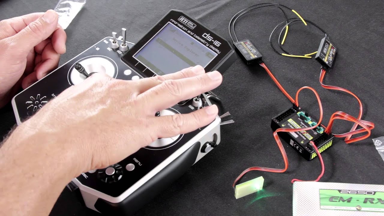 Jeti Programming: Jeti Central Box 200 Basic Programming