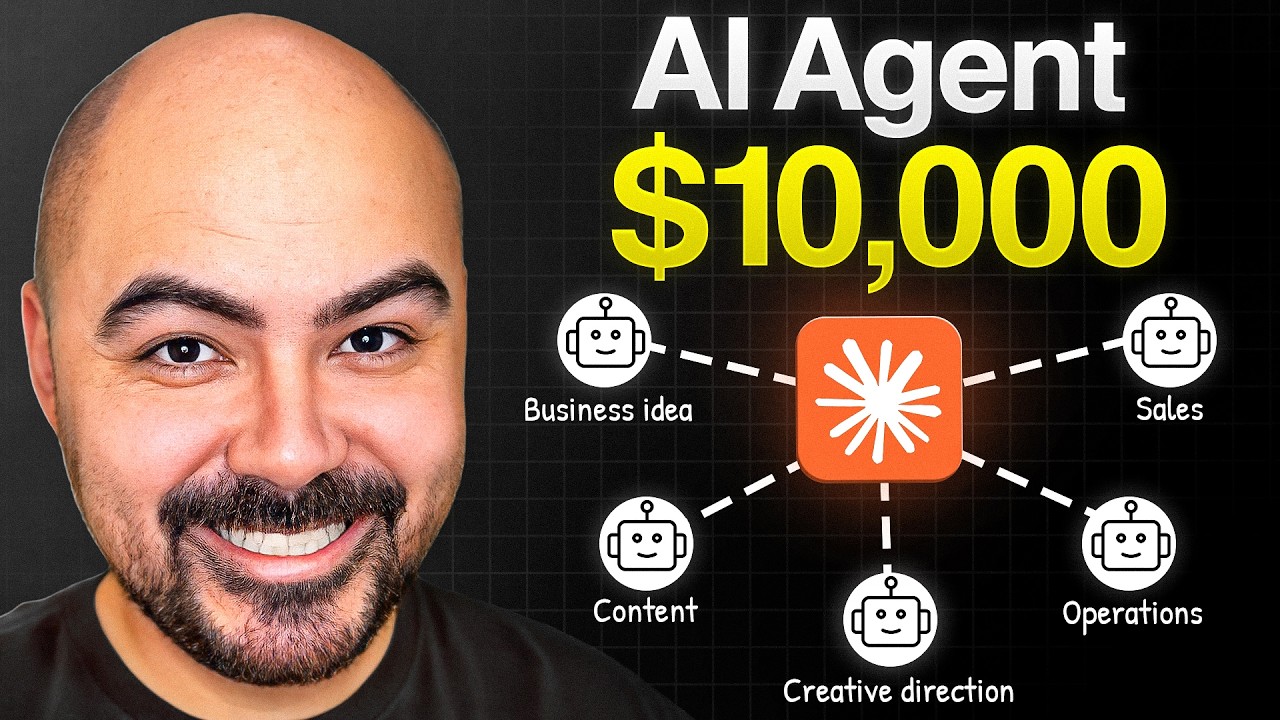 How I'd Build an AI Agent Making $10,000 with Claude Code