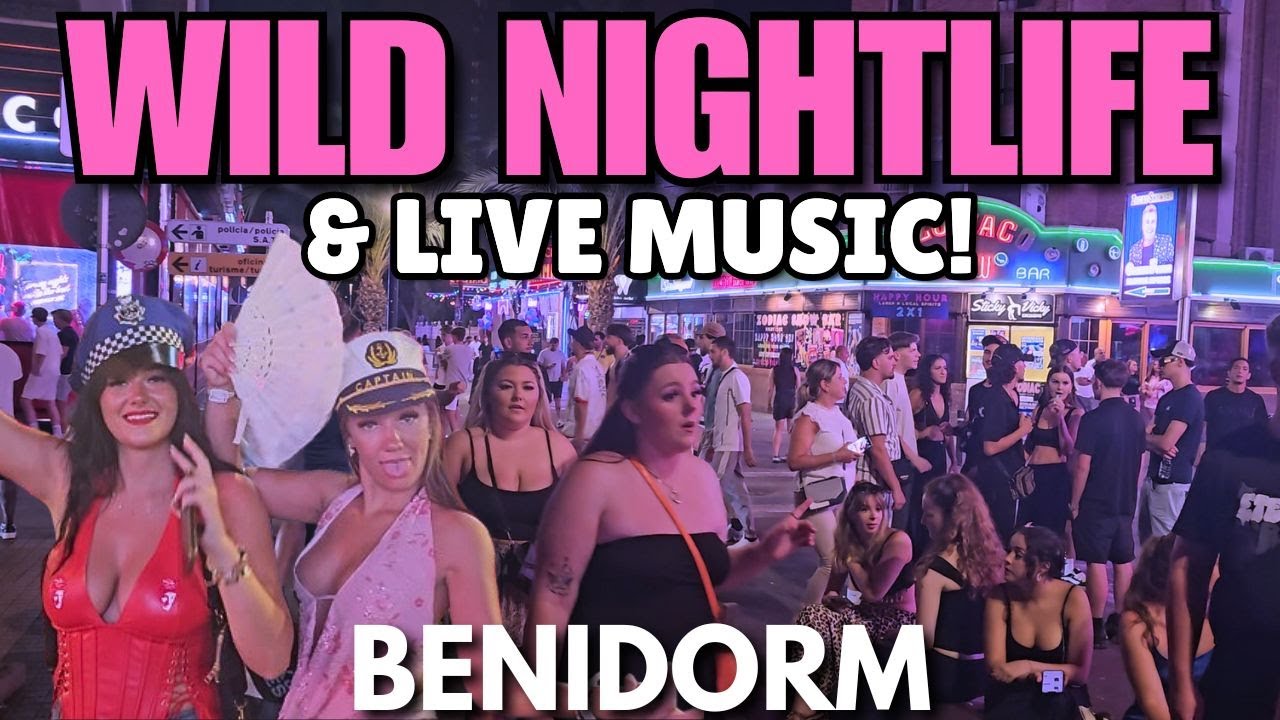Benidorm's WILDEST Nightlife on The STRIP! 😱 Clubs, Girls & Live Music!