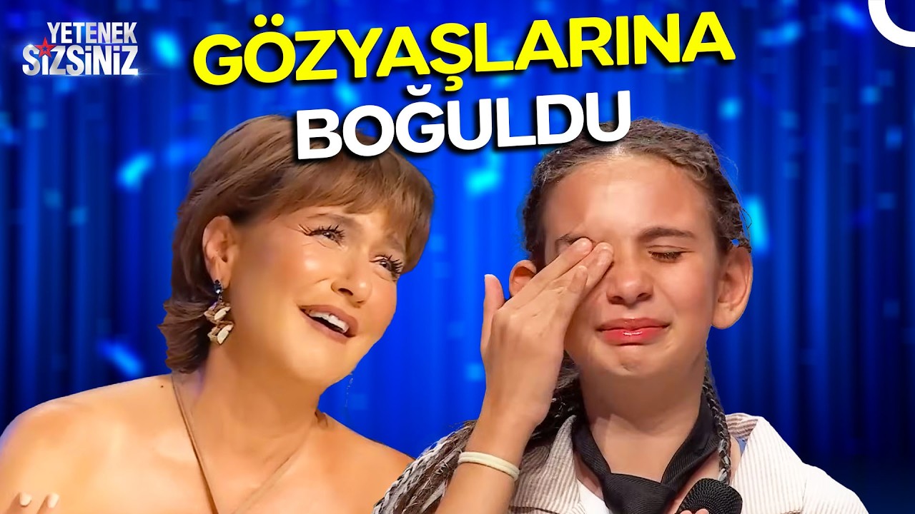 Minik Kız Hüngür Hüngür Ağladı! | Yetenek Sizsiniz