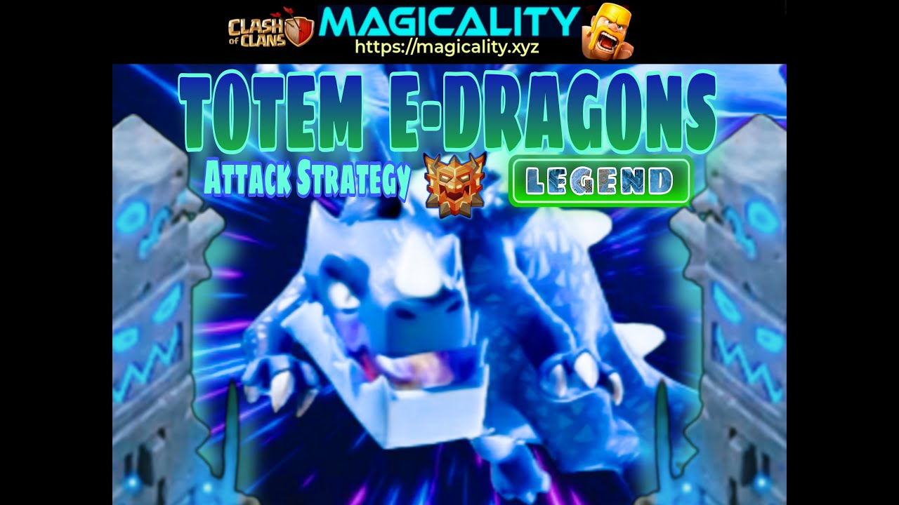 TH18 LEGEND EDRAGONS 11xTOTEM (#3) EASY 3STAR #mousy #coc #clashofclans #supercell