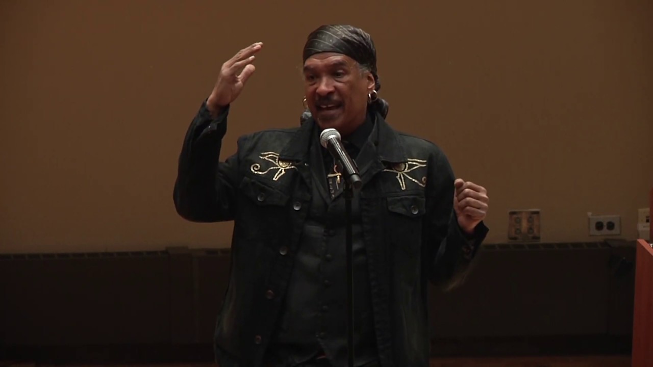 Dr. Kaba Hiawatha Kamene at Africana Institute Garvey/Nkrumah 2019 Lecture ECC