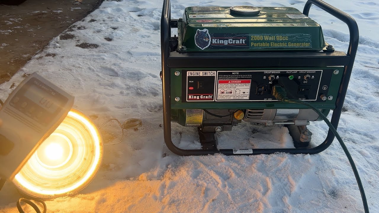 Generator Tune Up & Oil Change