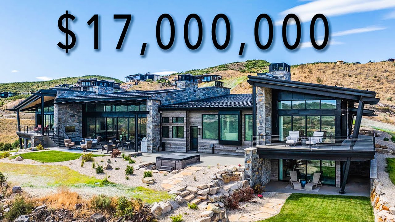 Park City Mansion Tour Walkthrough in Tuhaye -- Showcase of Homes 2025
