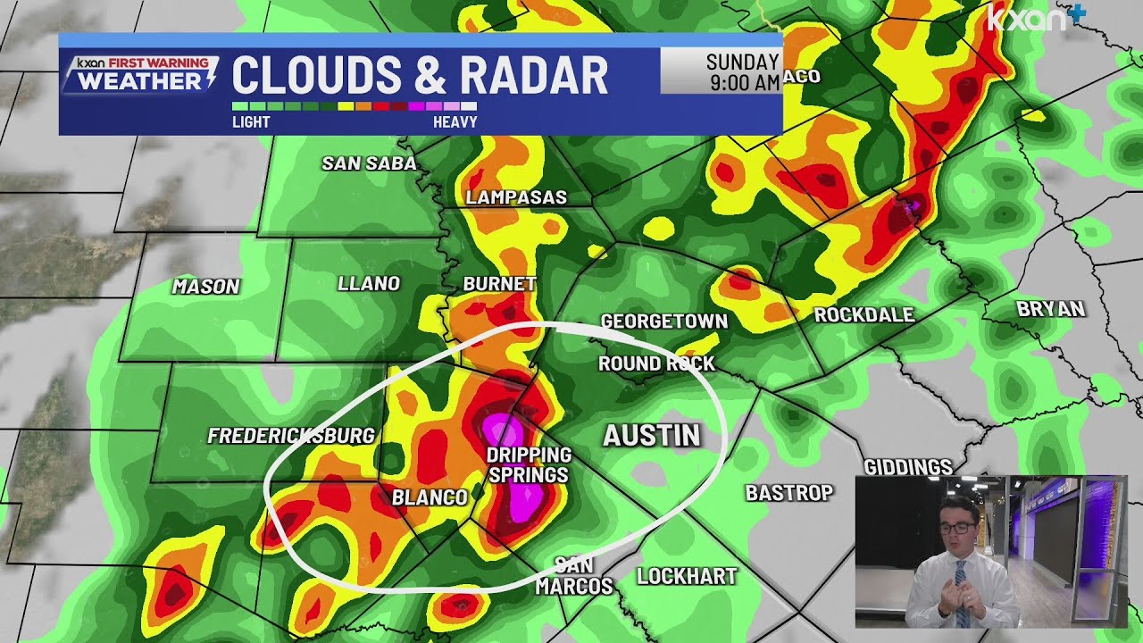Strong to severe thunderstorms possible in Central Texas | KXAN+ Weather Update (Apr. 11)